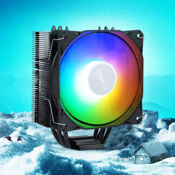 Oyun Kasası İçin Sama Bilgisayar Radyatör Soğutucu Cpu Hava Soğutucu Fan