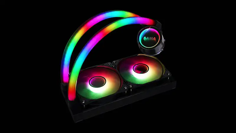 Sama Özel En İyi Bakır Radyatör Soğutucuları Cpu Soğutucu Fan Hava Ve Sıvı Soğutma Kasası Satılık