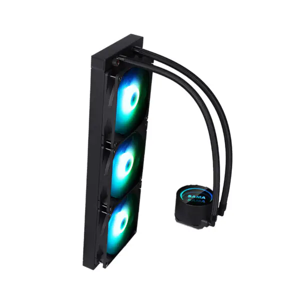 Sama Özelleştirilebilir Soğutma Kafası Logo Cpu Sıvı Soğutucular Pps Alüminyum Radyatör Cpu Soğutma Am5 2500rpm Cpu Soğutucular