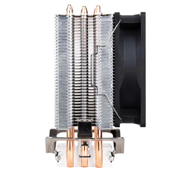 Sama Özelleştirilebilir Logo Bilgisayar Soğutma Fanı 5v 3pin Rgb Soğutucu Pc Intel Amd Cpu Hava Soğutucu 3 Isı Borusu 40000h Cpu Soğutucu