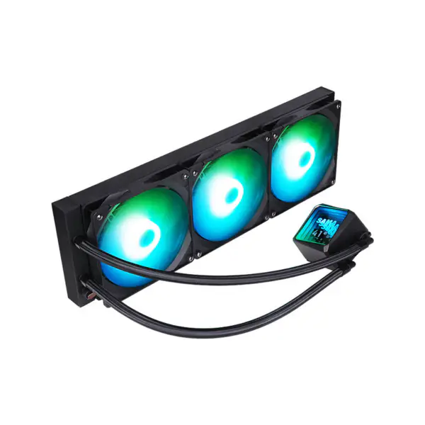 Sama Özelleştirilebilir Logo Su Soğutucu 45.1cfm-90.3cfm Radyatör Isı Yayma Performansı Cpu Soğutma Fanı