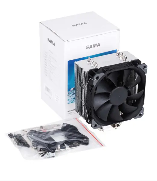 Sama Özelleştirme 6 Isı Borusu Cpu Hava Soğutucu Soğutucu Cpu Fan Soğutucu