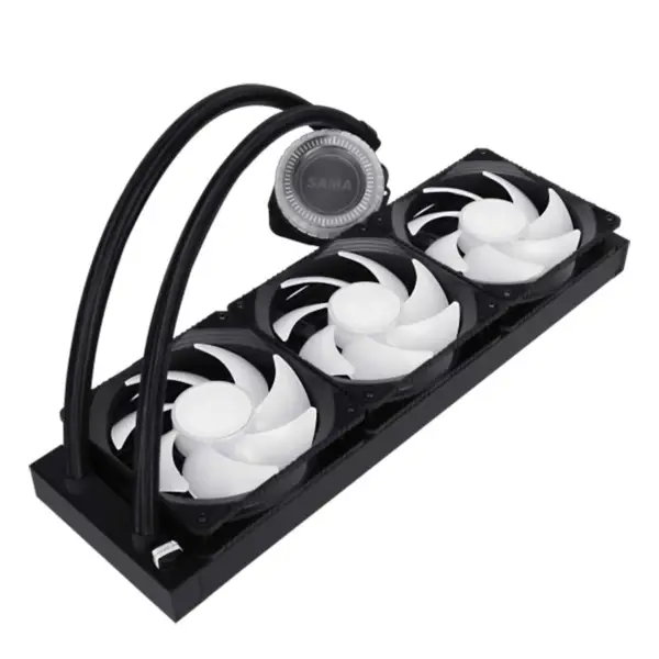 Sama Özelleştirme Siyah 360mm Radyatör Pc Cpu Su Soğutucu
