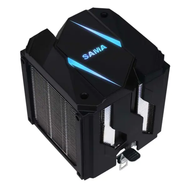 Sama 4 Isı Borusu 90mm Cpu Fan Soğutucu Soğutucu Gökkuşağı Cpu Soğutucu Hava Soğutucu