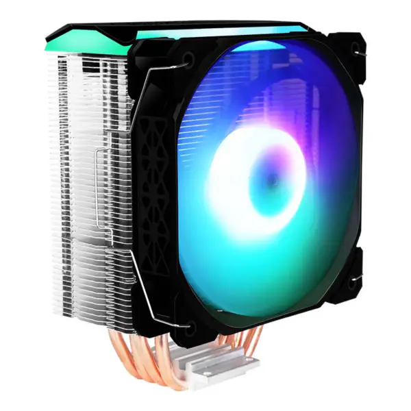 Pc Kasası İçin Sama 4heatpipes Gökkuşağı Doğrudan Temaslı Fan Cpu Soğutucu
