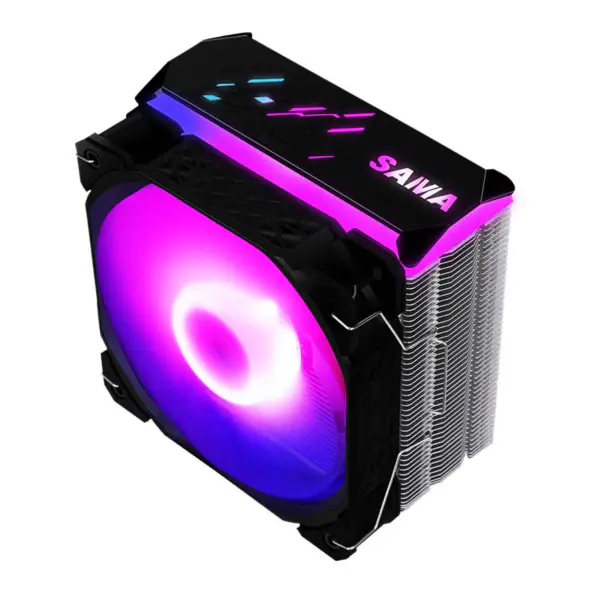 Pc Kasası İçin Sama 4heatpipes Gökkuşağı Doğrudan Temaslı Fan Cpu Soğutucu