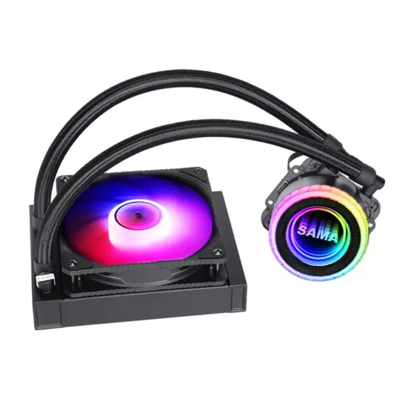 Sama Siyah 120mm Radyatör Pc Cpu Sıvı Soğutma