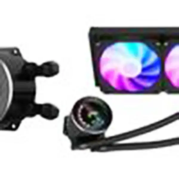 Sama Aio 240mm Lcd Ekran Su Soğutma Sistemi Soğutma Pc Su Soğutma Heatdink Cpu