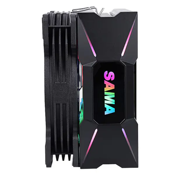 Pc Kasası İçin Sama Alüminyum Yüzgeçler Isı Emici Cpu Hava Soğutucu