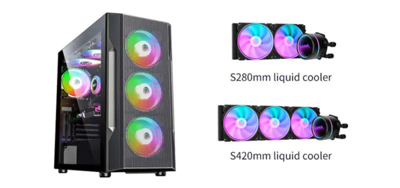 Sama 420mm Radyatör Pc Cpu Sıvı Soğutma