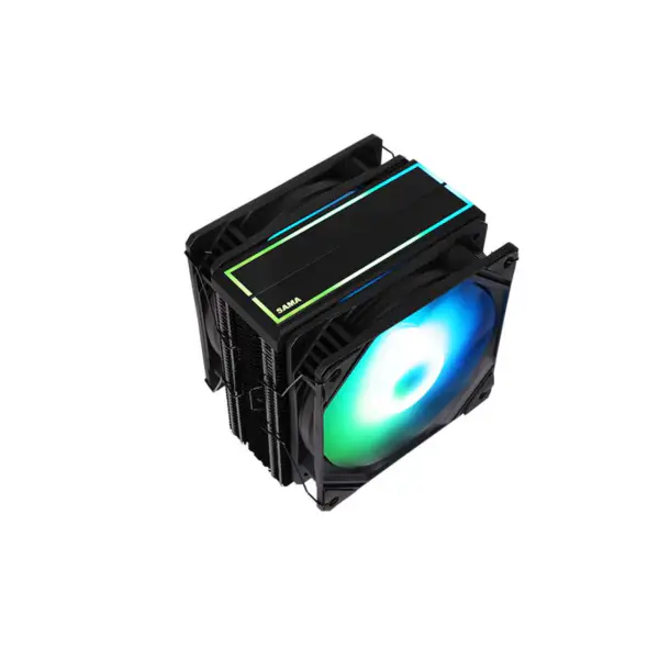 Sama 6cm Evrensel Amd Intel Platform Soğutucu İşlemci Soğutma Bakır Pc Cpu Hava Soğutma Radyatör Cpu Fan Soğutucu