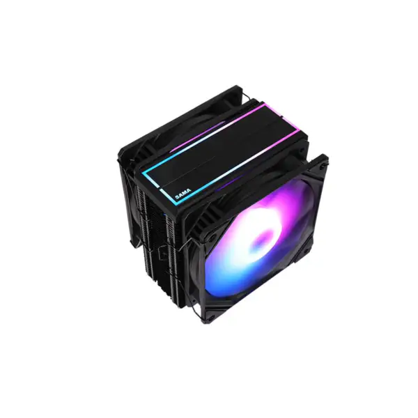 Sama 6cm Evrensel Amd Intel Platform Soğutucu İşlemci Soğutma Bakır Pc Cpu Hava Soğutma Radyatör Cpu Fan Soğutucu