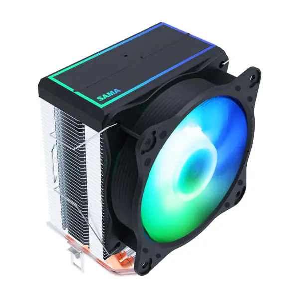 Sama 9cm Evrensel Amd Intel Platform Soğutucu İşlemci Soğutma Bakır Pc Cpu Hava Soğutma Radyatör Cpu Fan Soğutucu