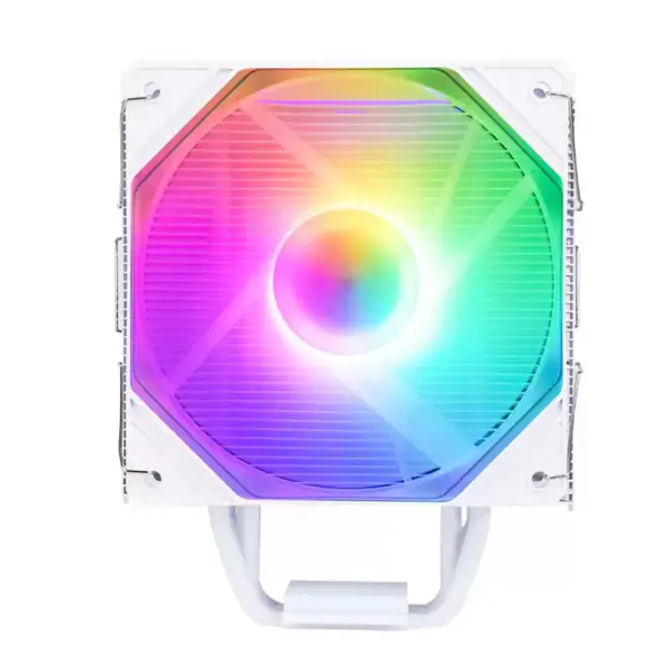 Sama Beyaz Gökkuşağı Rgb Oyun Bilgisayarı Soğutma Radyatörü Isı Borusu İşlemci Hava Soğutma 4 Bakır Borulu Cpu Hava Soğutucuları