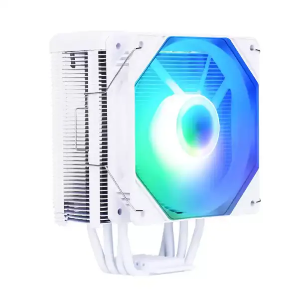 Sama Beyaz Gökkuşağı Rgb Oyun Bilgisayarı Soğutma Radyatörü Isı Borusu İşlemci Hava Soğutma 4 Bakır Borulu Cpu Hava Soğutucuları