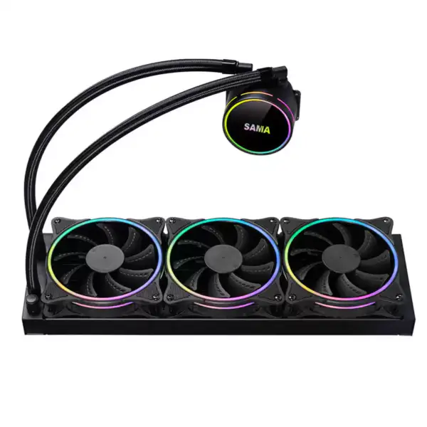 Sama Su Soğutma Kiti Pc Gpu Soğutucu Siyah Sıvı Sistem Cpu Soğutucu 1700 Cpus İçin