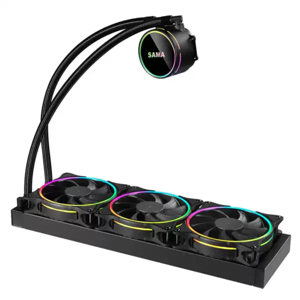 Sama Su Soğutma Kiti Pc Gpu Soğutucu Siyah Sıvı Sistem Cpu Soğutucu 1700 Cpus İçin