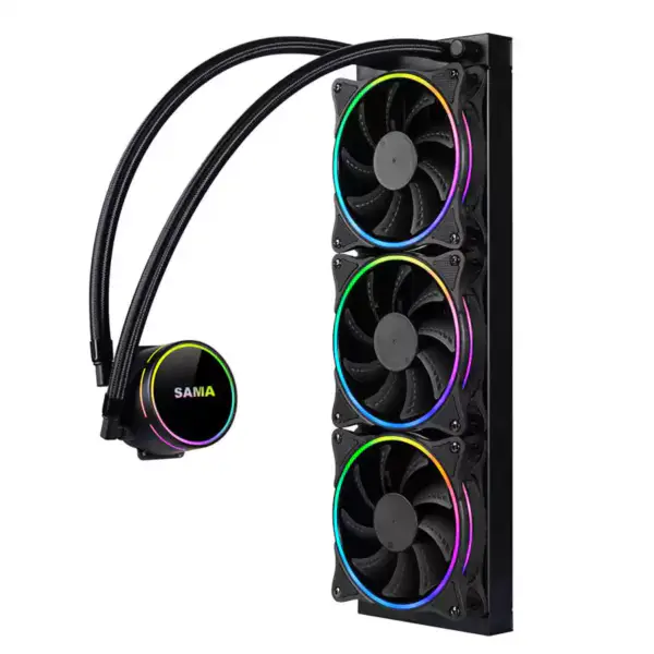 Sama Su Soğutma Kiti Pc Gpu Soğutucu Siyah Sıvı Sistem Cpu Soğutucu 1700 Cpus İçin