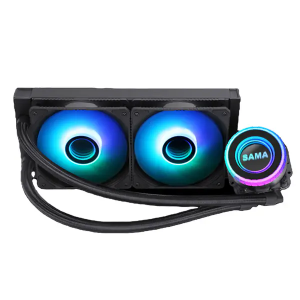 Sama 240mm Radyatör Siyah Pc Cpu Su Soğutma