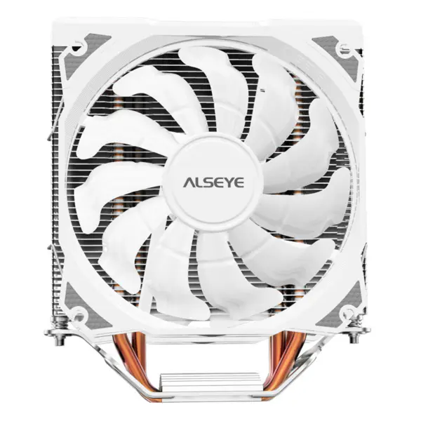 Alseye 4 Isı Borusu 120mm Sync Çift Fan Kulesi Argb Cpu Hava Soğutma Fanı