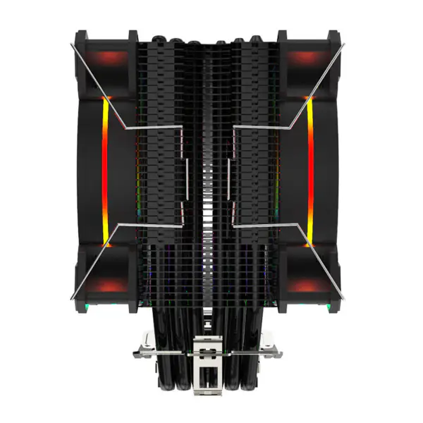 Amazon En Çok Satan Tdp 180w Oyun Kasası Cpu Soğutucu 120mm Pwm Kasa Fanı Isı Boruları Evrensel Platform Pc Hava Soğutucu