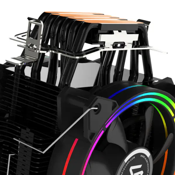 Amazon En Çok Satan Tdp 180w Oyun Kasası Cpu Soğutucu 120mm Pwm Kasa Fanı Isı Boruları Evrensel Platform Pc Hava Soğutucu