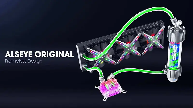 Bilgisayar Pc Su Soğutma Kiti Parçaları Sıvı Soğutma Diy 240 Radyatör 2 Adet Kasa Fanı ile