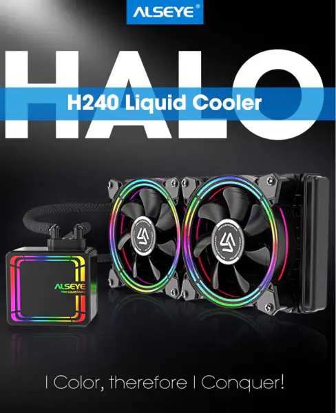 Cpu Soğutucu Sıvı Su Soğutma Radyatörü Cpu 240mm İçin Sıvı Soğutma