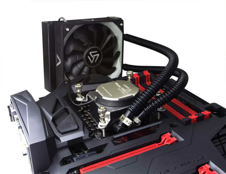 Sıvı Soğutucu Watermax120 Cpu ile Yüksek Performanslı Sıvı Soğutma Bilgisayar Su Soğutma Fanı12cm Pwm 4pin Alüminyum Radyatör
