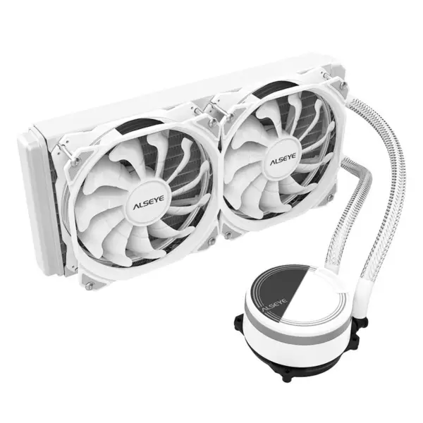 Rgb Alseye Su Soğutma Sistemi 240mm Soğutma Soğutucu Oyun Masaüstü Dizüstü Cpu Soğutucu