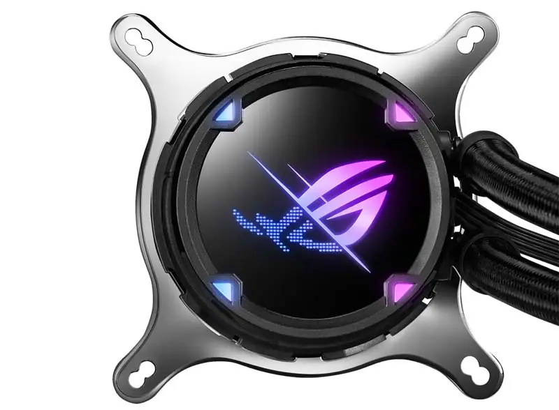 AsUs Rog Ryujin Ii 240 Argb 2fans Entegre Su Soğutma Radyatörü 12. Nesil Cpu Asetek İşlemci Soğutma