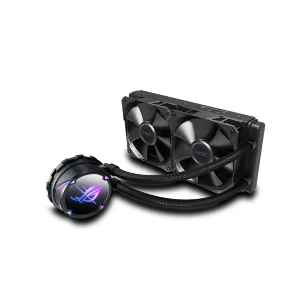 AsUs Rog Strix Lc Ii 240 2fans Entegre Su Soğutmalı Radyatör Cpu Asetek 7. Pwm Dc Cpu Soğutma Fanı