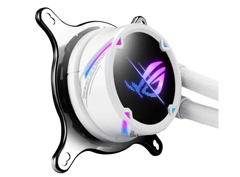 AsUs Rog Strix Lc Ii 240 Argb White Edition 2fans Entegre Su Soğutmalı Radyatör Cpu Soğutma Fanı