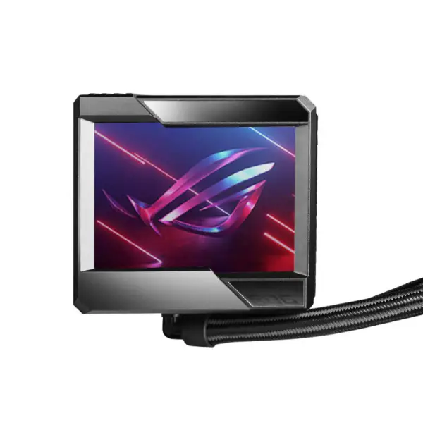 AsUs Rog Ryujin Ii 240 2fans Entegre Su Soğutma Radyatörü 12. Nesil Cpu Asetek 7. Nesil 3.5in Lcd Cpu Soğutma