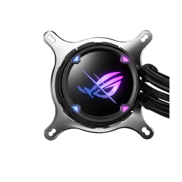 AsUs Rog Strix Lc Ii 360 Argb 3fans Entegre Su Soğutmalı Radyatör 12. Nesil Cpu Asetek 7. Pwm Dc Cpu Soğutma Argb Fan