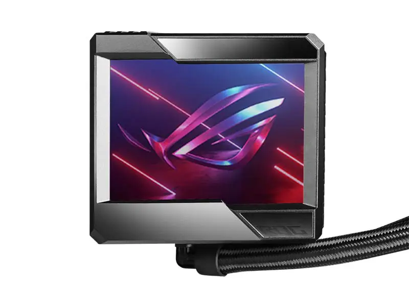 AsUs Rog Ryujin Ii 360 Argb 3fans Entegre Su Soğutmalı Radyatör 12. Nesil Cpu Asetek 7. Nesil 3.5in Lcd Pwm Dc Argb Soğuk Fan
