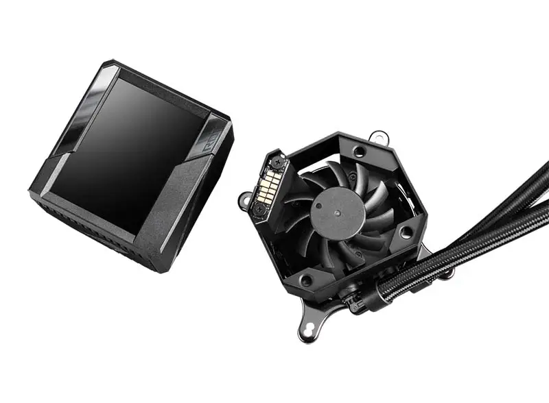 AsUs Rog Ryujin Ii 360 Argb 3fans Entegre Su Soğutmalı Radyatör 12. Nesil Cpu Asetek 7. Nesil 3.5in Lcd Pwm Dc Argb Soğuk Fan