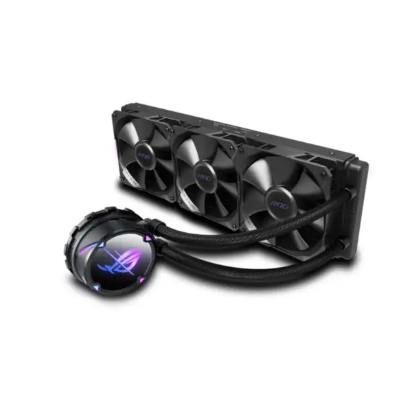 AsUs Rog Strix Lc Ii 360 3fans Entegre Su Soğutma Radyatörü 12. Nesil Cpu Asetek 7. Pwm Dc Cpu Soğutma