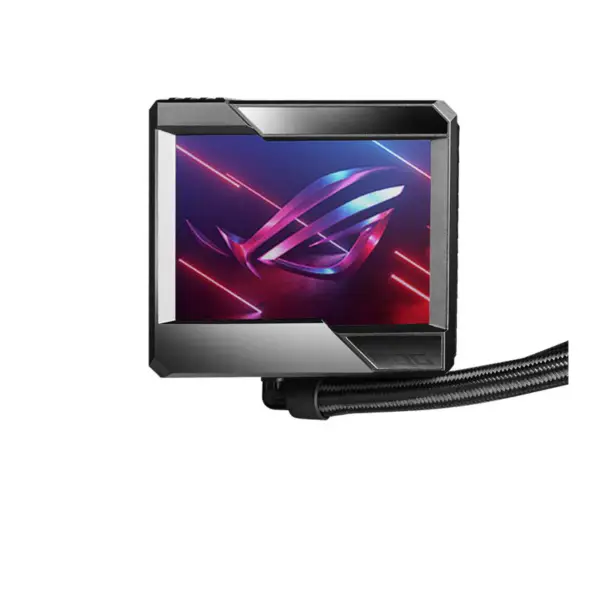 AsUs Rog Ryujin Ii 360 3fans Entegre Su Soğutma Radyatörü 12. Nesil Cpu Asetek 7. Nesil 3,5 inç Lcd Ekran Rgb
