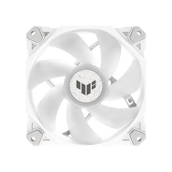 AsUs Tuf Gaming White Heroic Light Tf120 Kasa Fanı 3 Adet Argb Fan, Aydınlatma Efekti Kontrol Cihazı ile Tuf Gaming Tf120 Argb 3in1