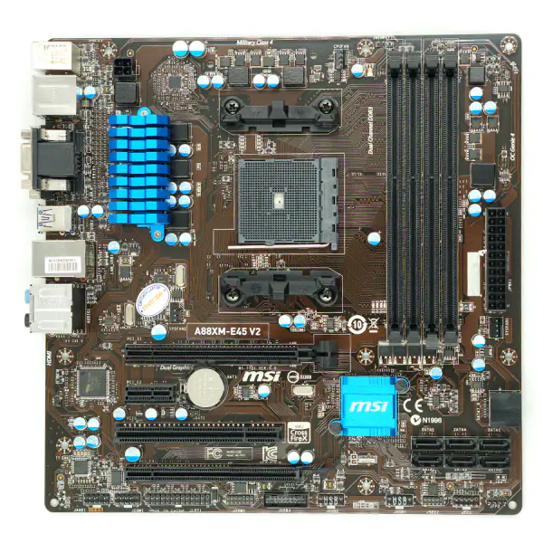 MSI A88XM-E45 V2 PC FM2+ A88X anakart
