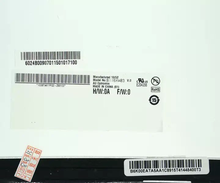 Asus 1225b N116BGE-L41 B116XW03 V.0 LCD ekran için 11,6 inç LCD