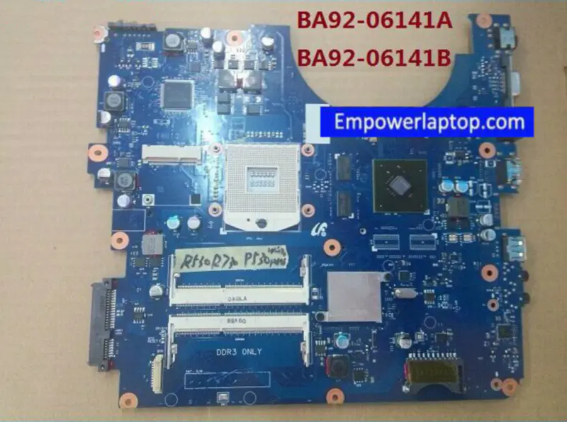 BA41-01175A BA92-06141A BA92-06141B Samsung R530 R730 P530 için Dizüstü Bilgisayar Anakartı